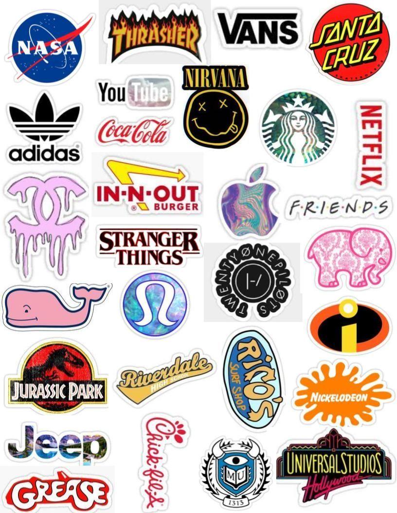 Stickers Logo - Tumblr cute aesthetic logo stickers edit overlay nasa thrasher vanz ...