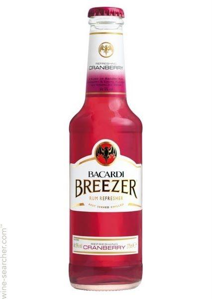New Bacardi Bottle Logo - Bacardi Breezer Cranberry Flavored Rum Cocktail. prices, stores