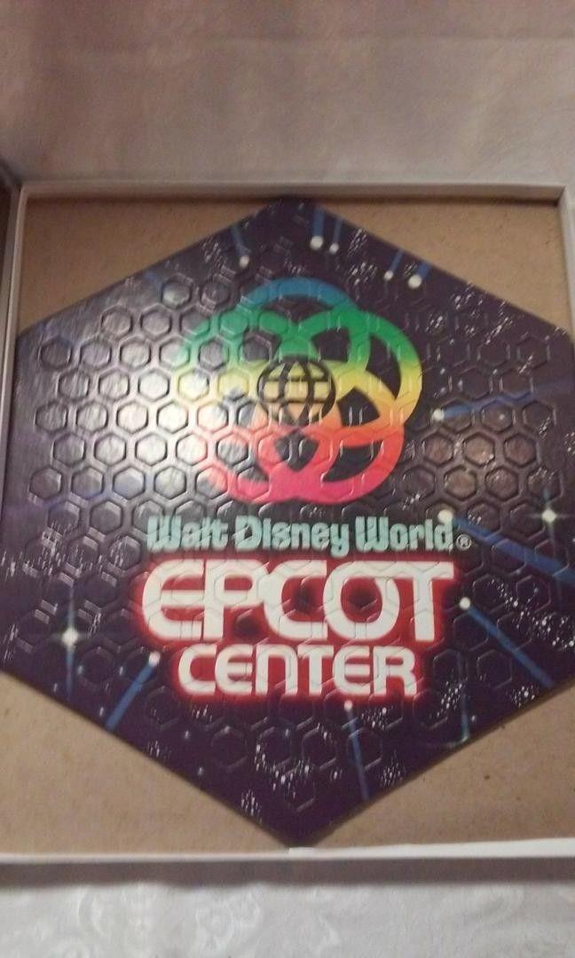 Original Walt Disney World Logo - EPCOT Center, Original 1982 EPCOT Logo Puzzle. Walt Disney World