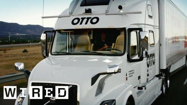 Uber Semi Truck Logo - Uber's Self-Driving Truck Makes Its First Delivery | WIRED - YouTube