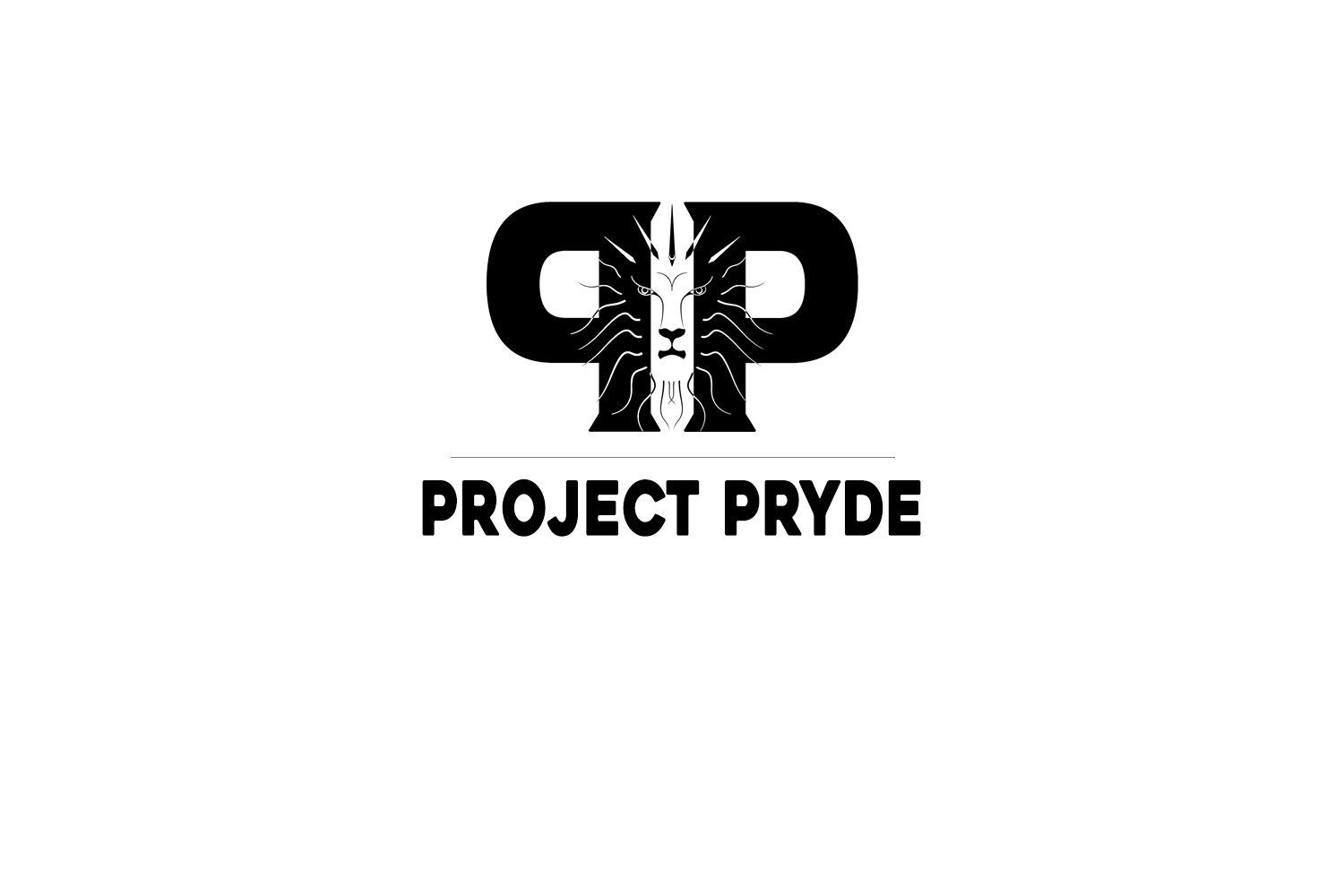 White Cross Fashion Logo - Serious, Upmarket, Fashion Logo Design for Project Pryde Think