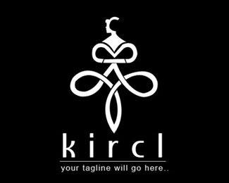 White Cross Fashion Logo - Kircl fashion logo Designed by Shristy | BrandCrowd