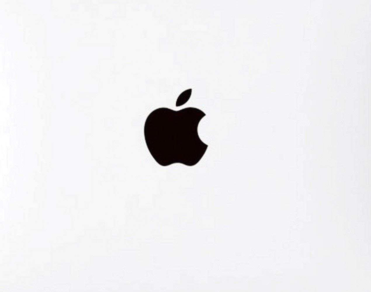 All Black Apple Logo - Amazon.com: Wallner 5pcs in set metal Black Apple Logo Overlay metal ...