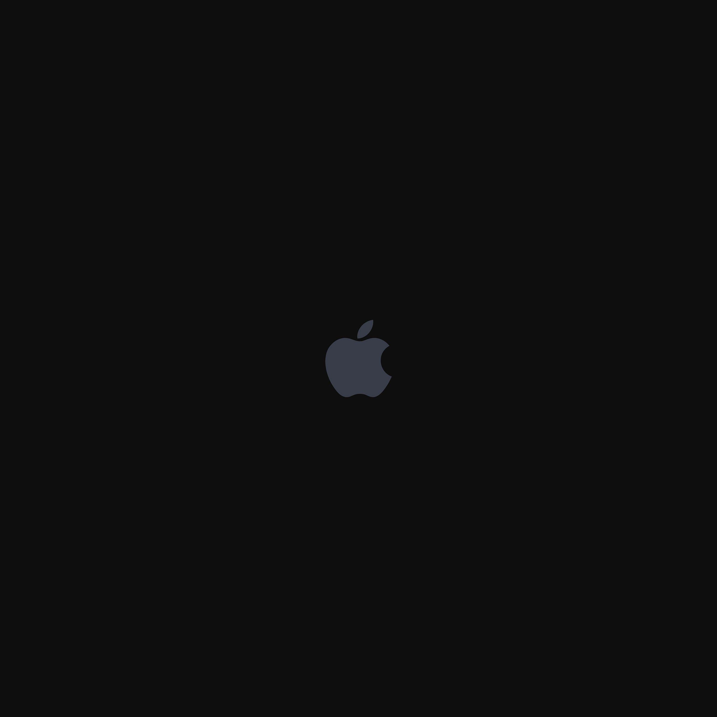 All Black Apple Logo - Iphone7 Apple Logo Dark Art Illustration Wallpaper