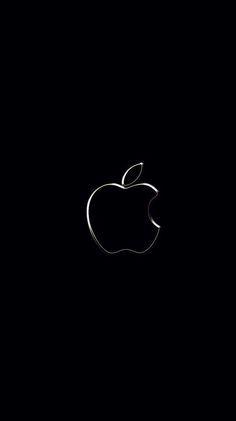 All Black Apple Logo - LogoDix