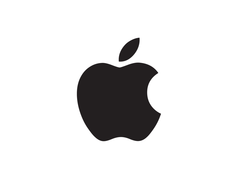 All Black Apple Logo - Apple-Logo-black – Onecom.