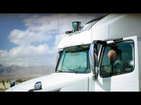 Uber Semi Truck Logo - Self-driving truck and truck driver connect with Uber Freight - YouTube