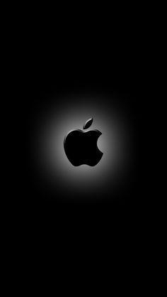 All Black Apple Logo - Black Apple Logo Wallpaper For iPhone 6 photo of iPhone Wallpaper