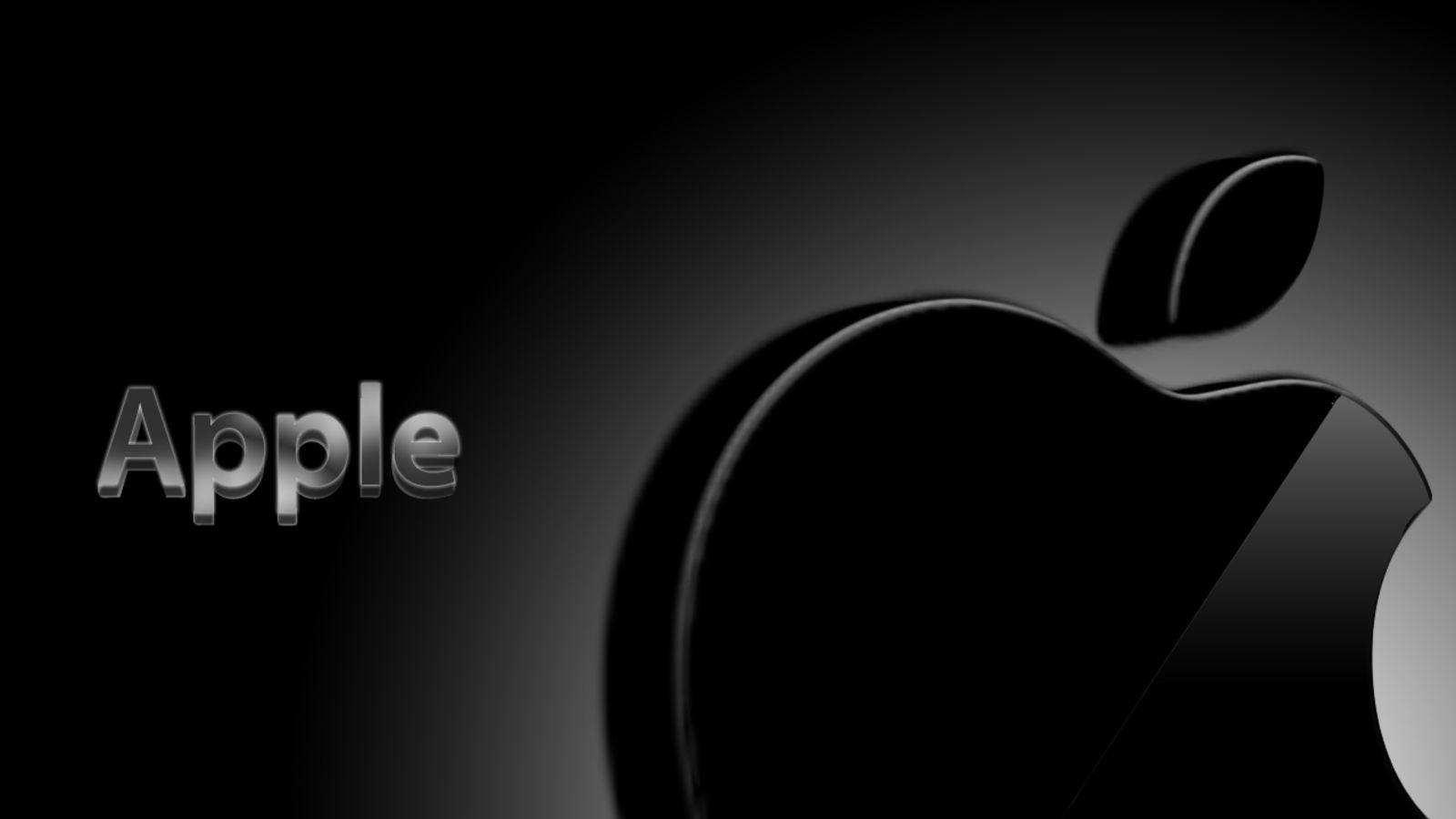 All Black Apple Logo - Black Apple Logo Wallpapers #6985558