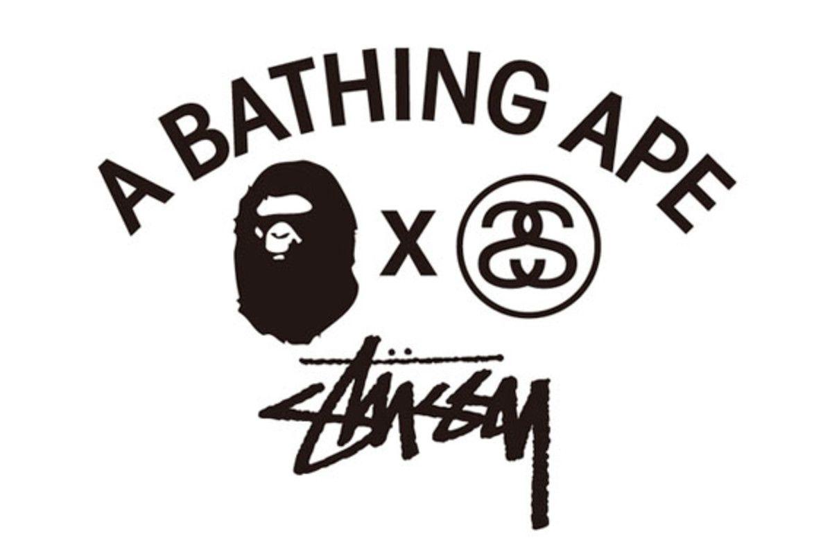Stussy BAPE Logo - BAPE x Stussy – Holiday 2010 – “Survival Of The Fittest” Collection ...