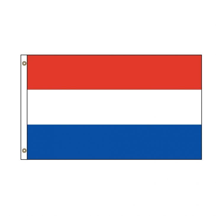 Red White and Blue Stripe Logo - Horizontal Flag, White and Blue Stripe and bold