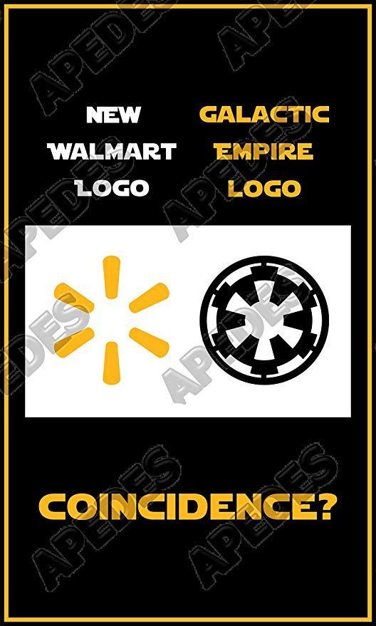 Walmart Computer Logo - Amazon.com : Walmart Wars Galactic Empire Computer Tablet