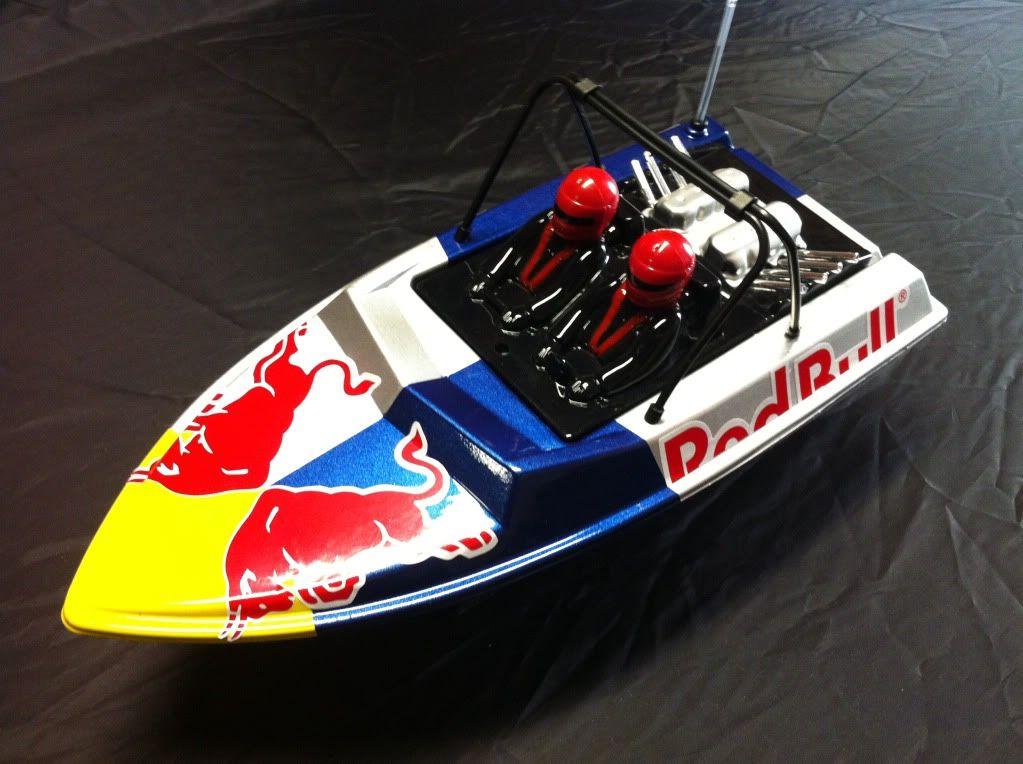 Toy Boat Red Bull Logo - Unofficial 