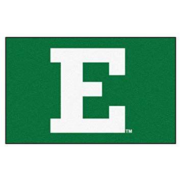 Eastern Michigan E Logo - Amazon.com: NCAA Eastern Michigan University Ulti-Mat, Small, Black ...