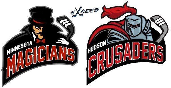 Crusader Hockey Logo - NAHL Magicians, MnJHL Crusaders Join JuniorHockey.com Junior Hockey News