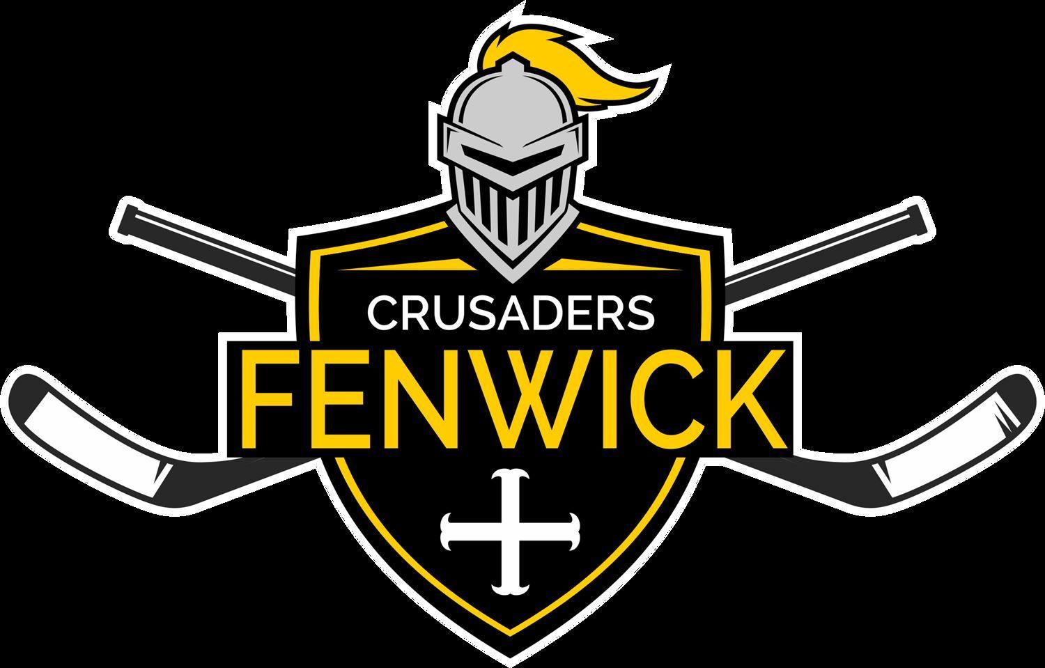 Crusader Hockey Logo - Boys' Varsity Ice Hockey - Bishop Fenwick High School - Peabody ...
