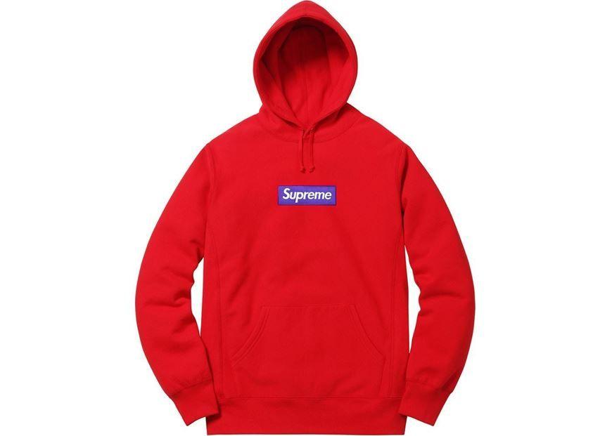 Limited Supreme Box Logo - SLUM LTD | Supreme Box Logo Hooded Sweatshirt (FW17) Red