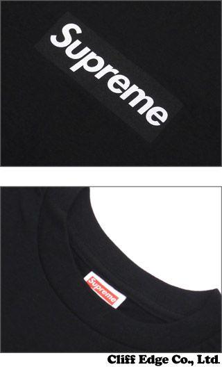 Limited Supreme Box Logo - Cliff Edge: SUPREME BOX Logo Tee (T shirt) + 200-006569-051 BLACK ...