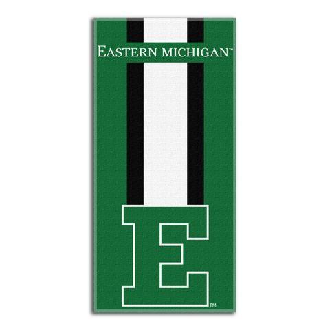 Eastern Michigan E Logo - Eastern Michigan Eagles Block E Logo Car Flag