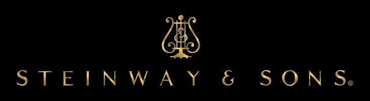 Gold Piano Logo - PINSTRIPING a STEINWAY PIANO