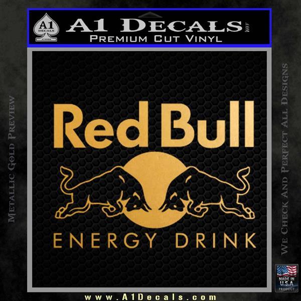 Toy Boat Red Bull Logo - Red Bull Energy Drink Full Decal Sticker A1 Decals