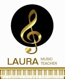 Gold Piano Logo - Music Teacher Clipboards & Form Holders