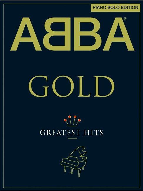 Gold Piano Logo - ABBA: Gold - Piano Solo Edition - Piano Sheet Music - Sheet Music ...