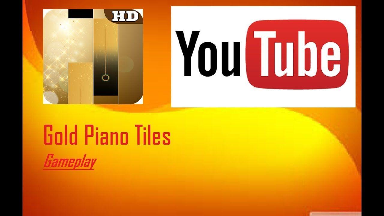 Gold Piano Logo - Gold Piano Tiles Gameplay
