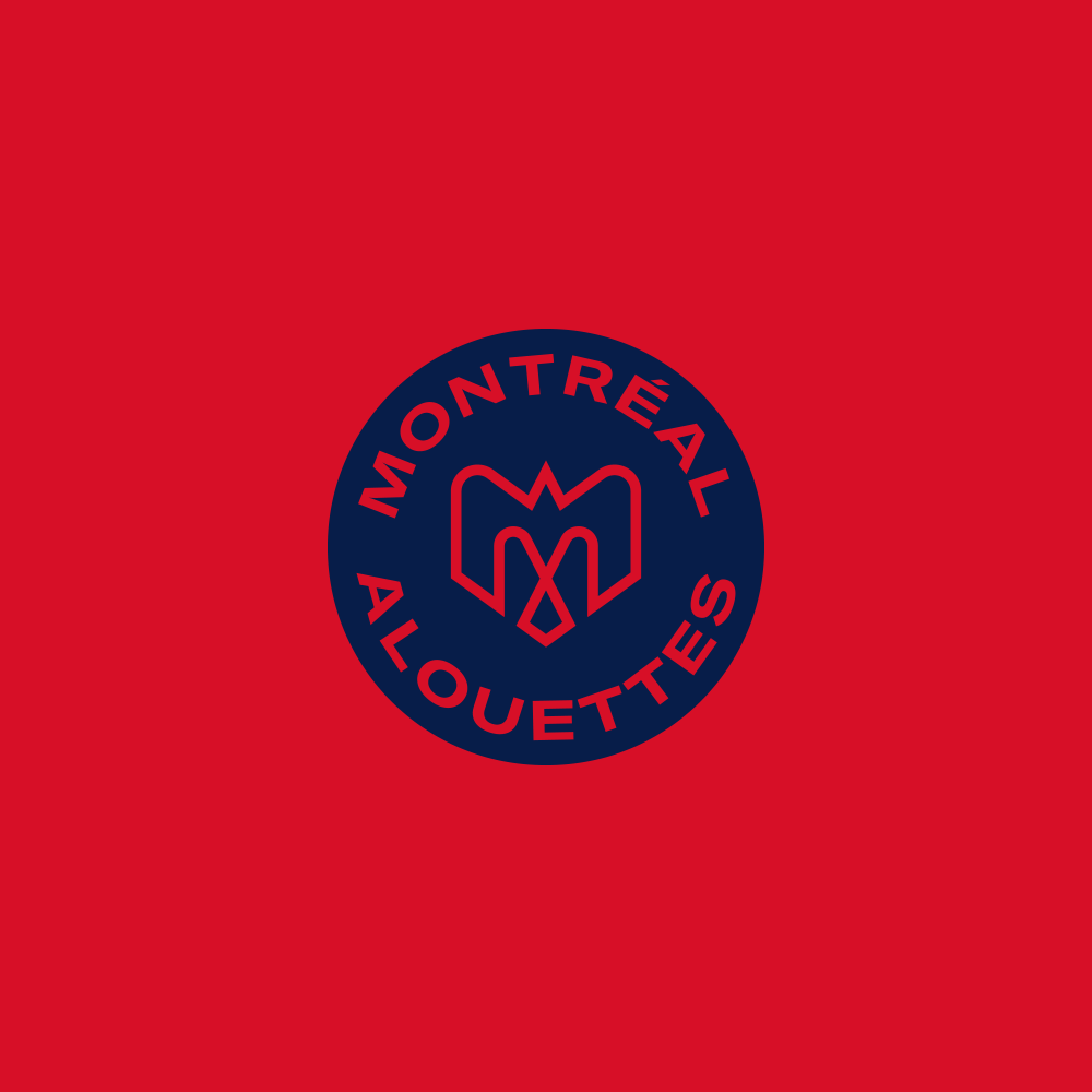 Bird with Red Circle Airline Logo - Brand New: New Logo and Identity for Montréal Alouettes by GRDN Studio