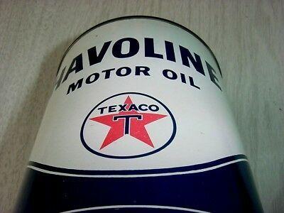 Old Havoline Logo - VINTAGE HAVOLINE MOTOR Oil 1 US Quart Can Texaco New Old Stock ...