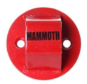 Mammoth in Red Circle Logo - Bike It Mammoth Junior Motorbike Security Red Ground Anchor Bolt | eBay