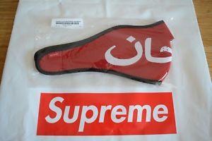 Red Arabic Logo - Supreme Arabic Logo Neoprene Face Mask Red OS one size FW17 | eBay