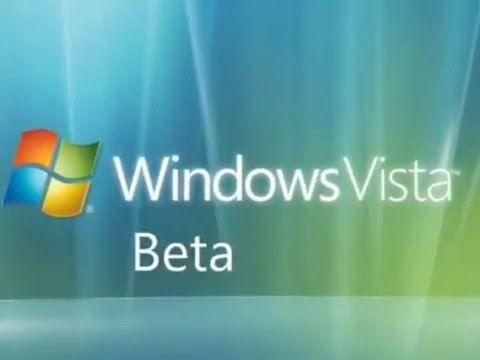 Windows Vista Beta Logo - Windows Vista Beta : Startup and Shutdown sounds - YouTube
