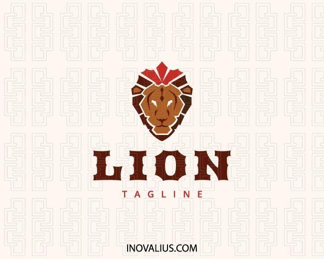 Savage Crown Logo - Lion Logo | Security logo, Logos and Lion logo