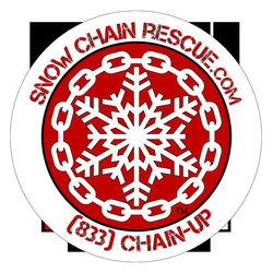 Mammoth in Red Circle Logo - Snow Chain Rescue - 16 Photos - Roadside Assistance - Mammoth ...