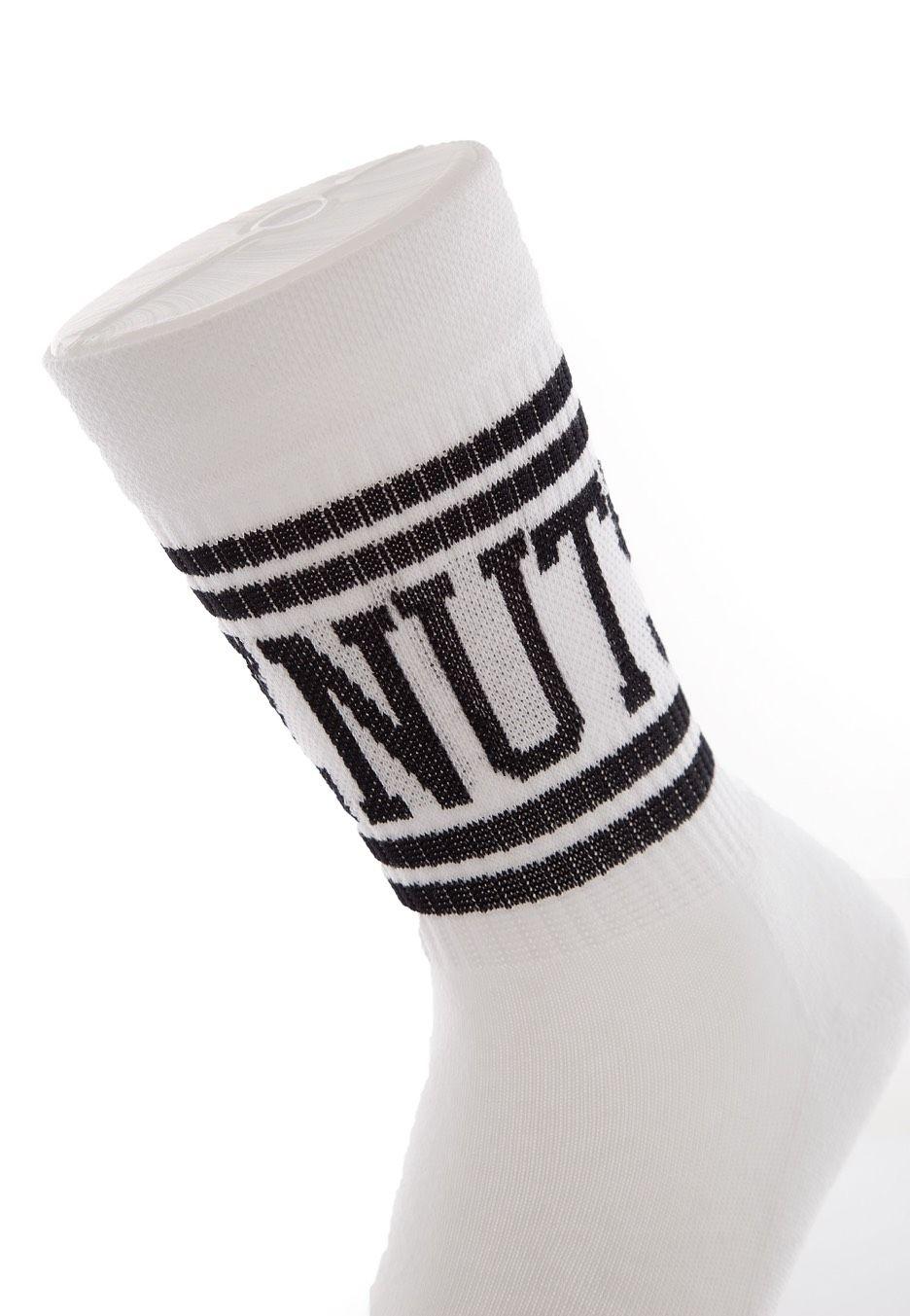 White Socks Logo - Deez Nuts - Logo White - Socks - Impericon.com US