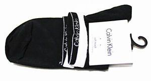 White Socks Logo - NEW CALVIN KLEIN CK WOMEN'S LOGO LOW BLACK-WHITE SOCKS Size 6-9.5 ...