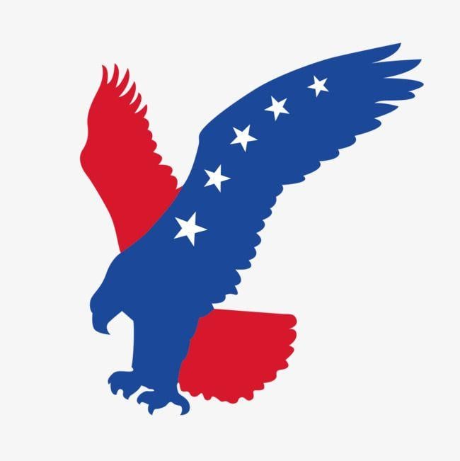 Red and Blue Eagle Logo - Red And Blue Eagle, Eagle Clipart, Wing, Blue PNG Image and Clipart