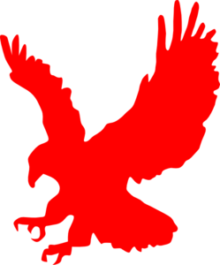 Red and Blue Eagle Logo - Blue Eagle Clip Art clip art online