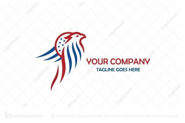 Red and Blue Eagle Logo - Exclusive Logo Usa American Eagle Logo. LOGOS FOR SALE