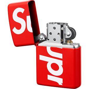 Office Red Box Logo - SUPREME - SS/18 - BOX LOGO - BOGO - RED - LIGHTER | eBay