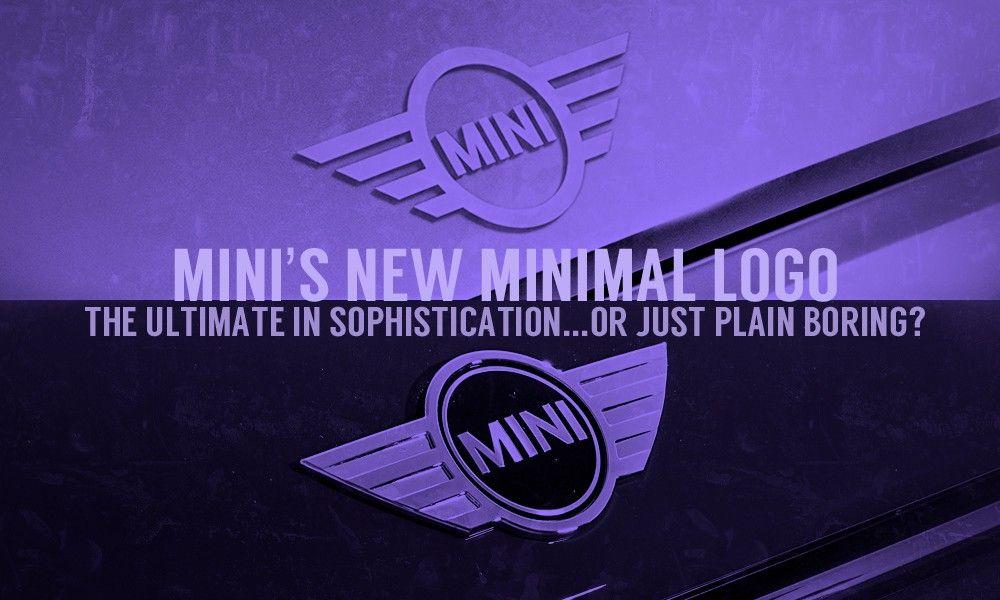 New Mini Logo - MINI's minimal new logo