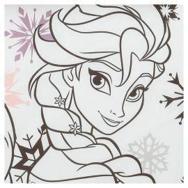 Frozen Black and White Logo - Frozen Snowflake Disney Anna Elsa Olaf Black and White Single Duvet