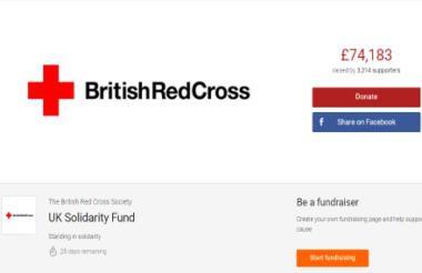 British Red Cross Logo - British Red Cross launches UK Solidarity Fund after terrorist attacks