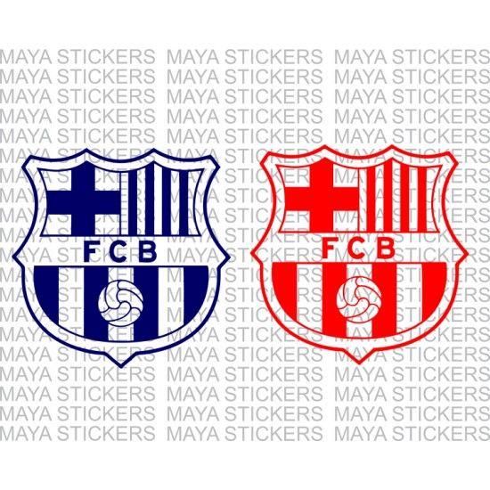 FCB Logo - Barcelona FC football logo decal stickers