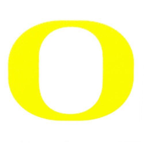 Oregon O Logo - O Vinyl Transfer Decal 4