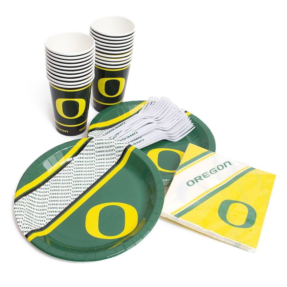 Oregon O Logo - Oregon O Disposable Serveware Party Pack