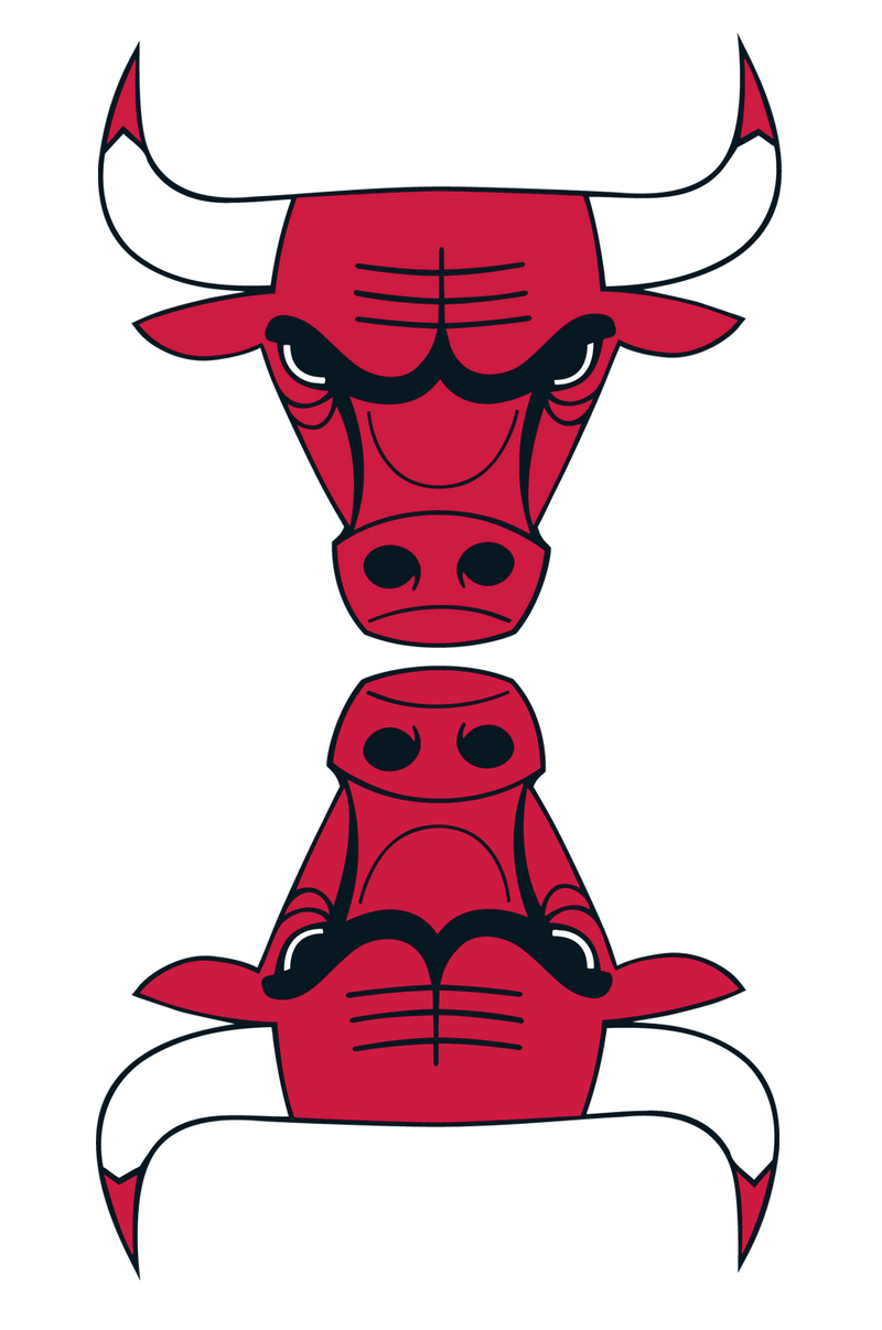 Two Red Bulls Logo - Sports Logos with Hidden Image and Meanings. Total Pro Sports