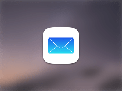 Mail App Logo - Inverted Mail.app icon for iOS