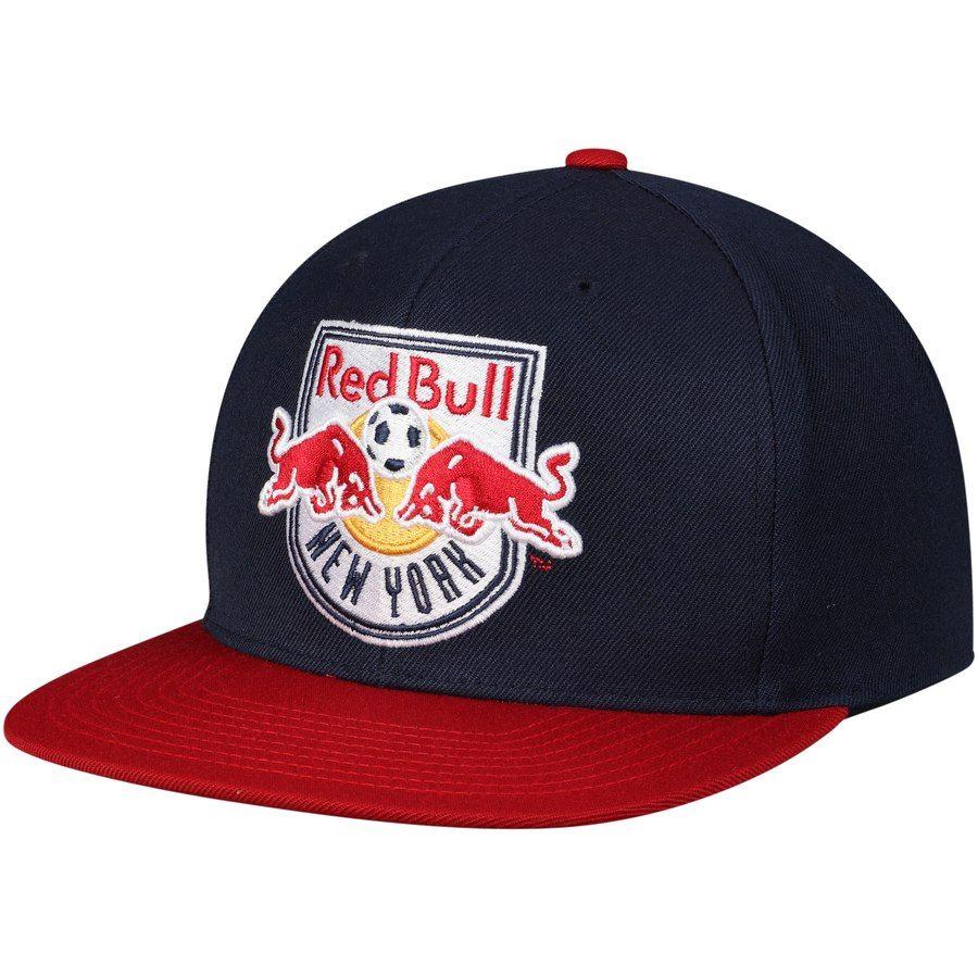 Two Red Bulls Logo - Men's New York Red Bulls Mitchell & Ness Navy/Red Two-Tone XL Logo ...